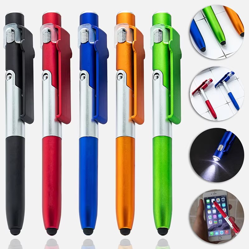 Stationery Supply - Pena Mainan Multi-Fungsi Empat Dalam Satu