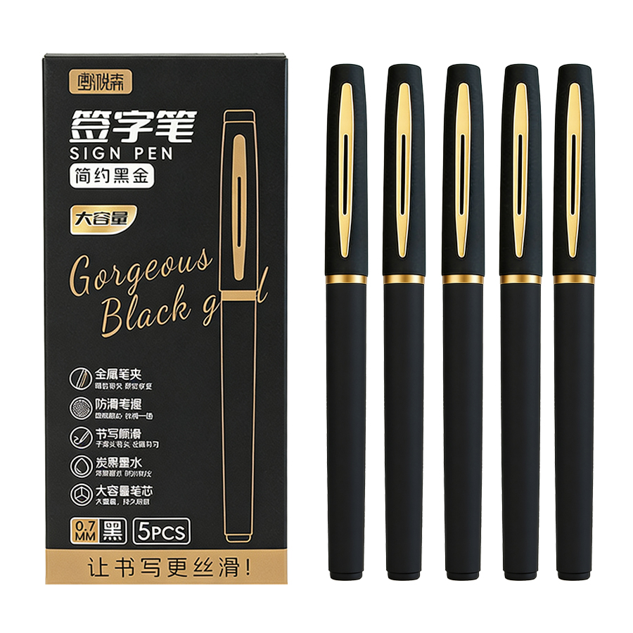 Office Stationery Supply Business - 5 Buah/Pak Pena Gel Kapasitas Besar
