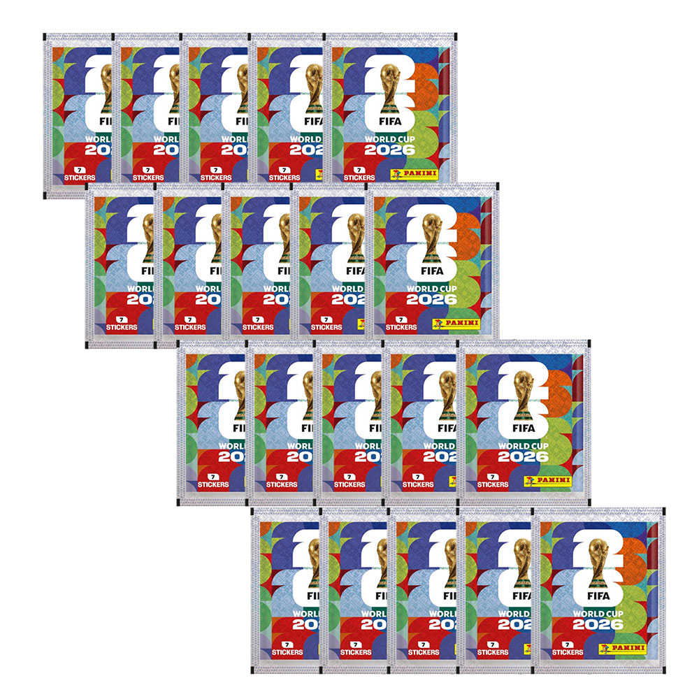 Cardstock Paper Pack - Tersedia Stiker Panini Piala Dunia FIFA