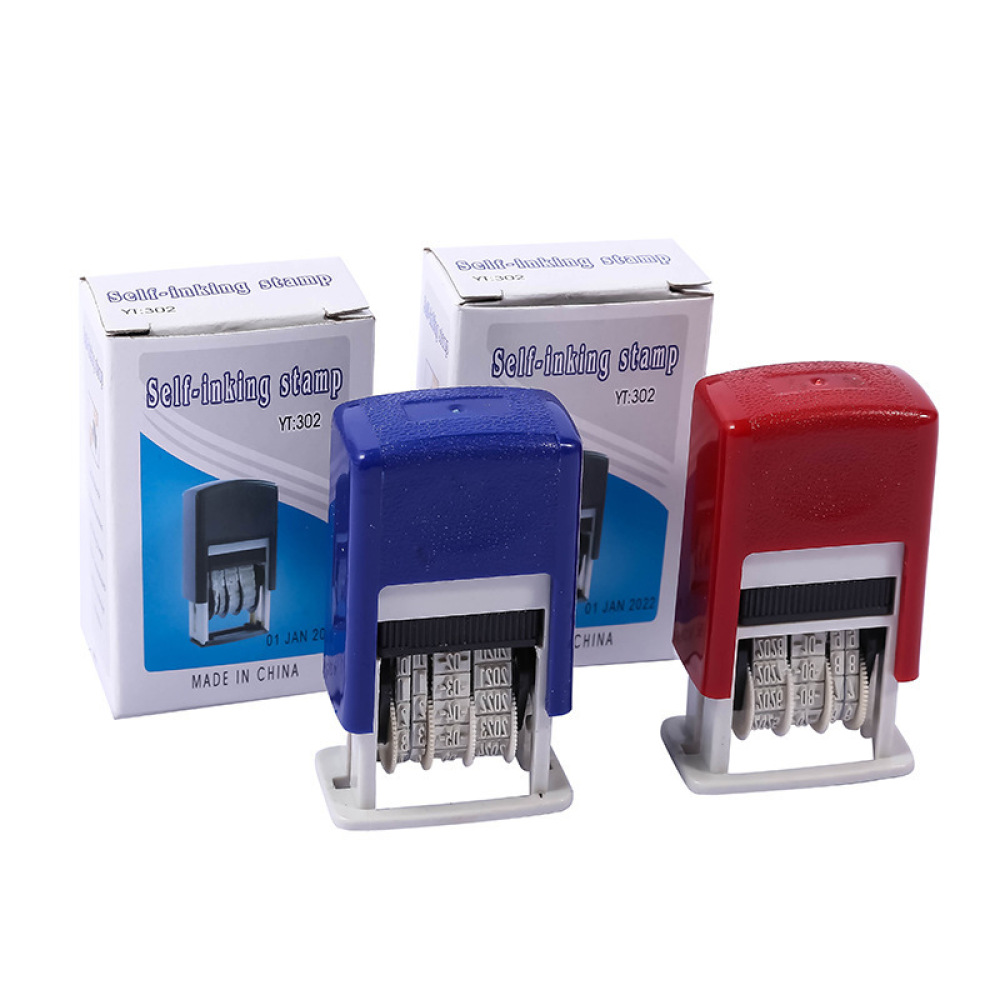 Stationery Warehouse - Stempel Tanggal Portabel 302A Segel Otomatis