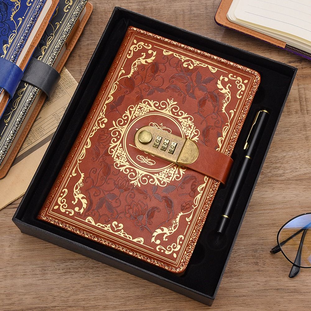 Buku Catatan Kulit PU A5 denga - Journal Leather Hardcover ulasan dan harga