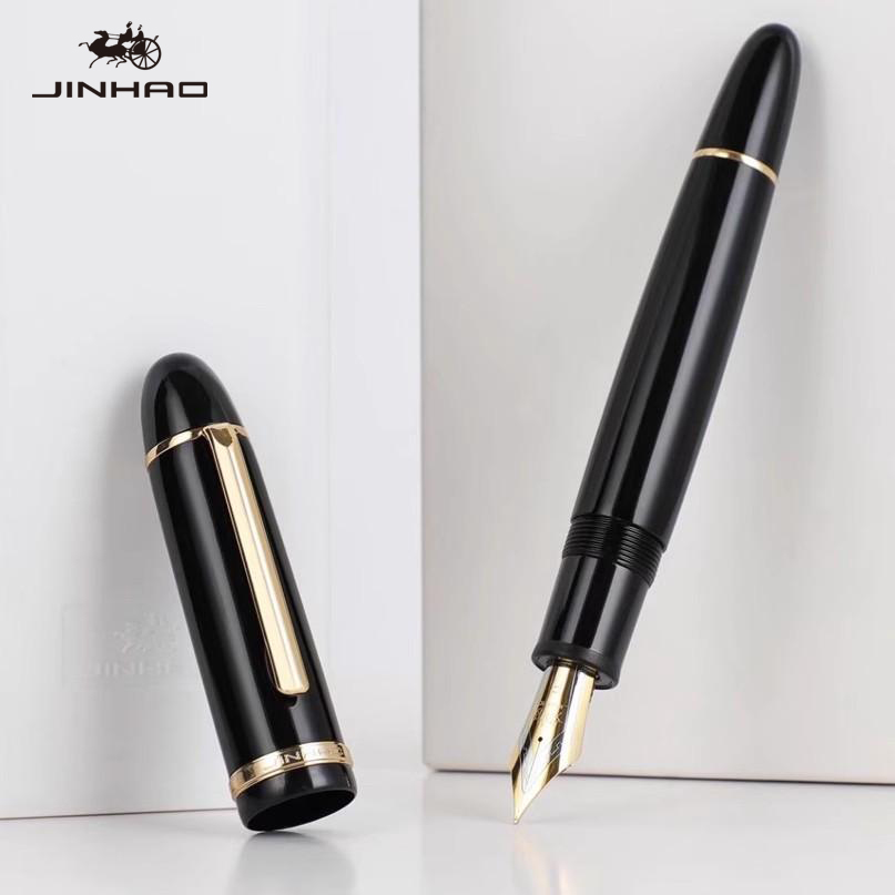 JINHAO X159 pulpen logam emas  - Office Stationery Supply Business ulasan dan harga