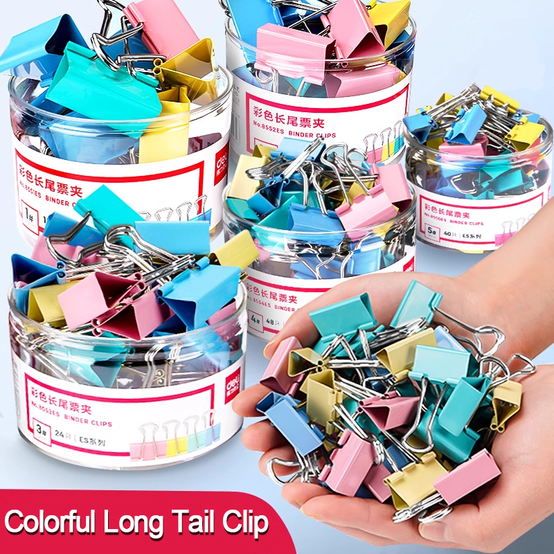 40PCS/Set Klip Binder Logam Pa - Is Stationery Office Supply ulasan dan harga