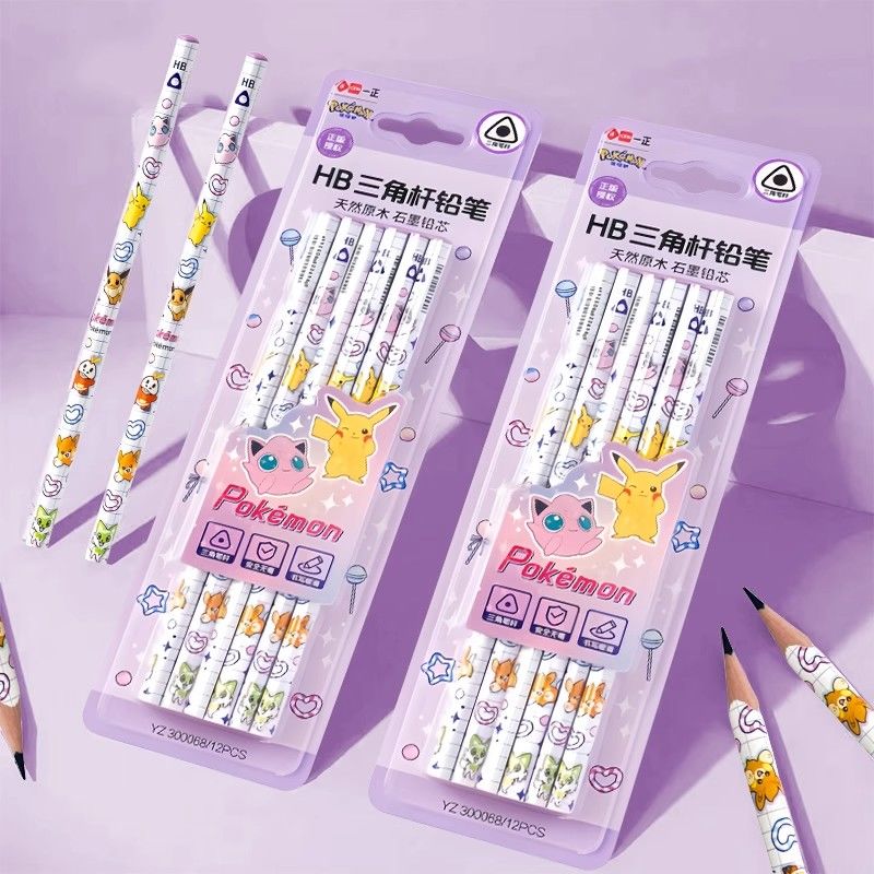 Pensil Kayu Segitiga Pokémon 2 - Stationery Office ulasan dan harga