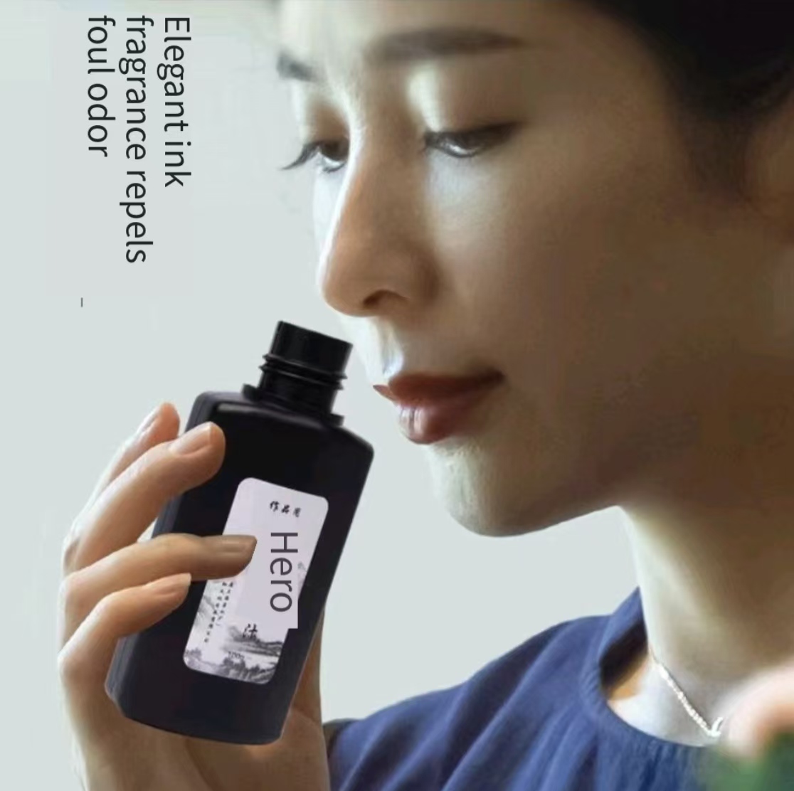 Tinta Kaligrafi Cina Hitam Cai - Calligraphy Ink Bottle ulasan dan harga