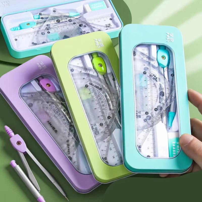 Set Alat Geometri Matematika d - Compass Geometry Set ulasan dan harga