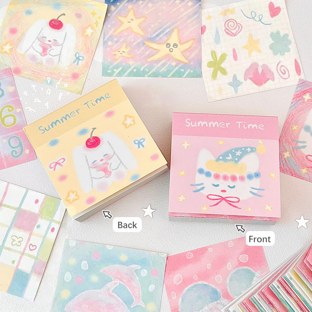 120 lembar Buku Memo Mini Lucu - Graph Paper Pad ulasan dan harga