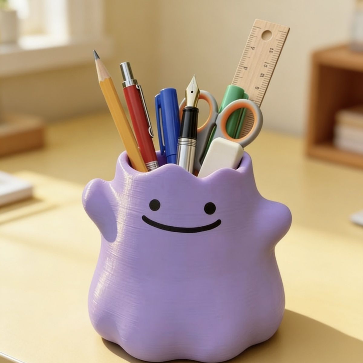 Tempat Pensil Pokemon Ditto, K - Stationery Office ulasan dan harga
