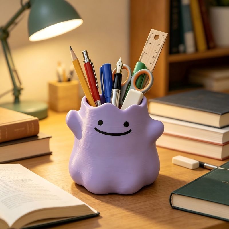Tempat Pensil Pokemon Ditto, K - Stationery Office ulasan dan harga
