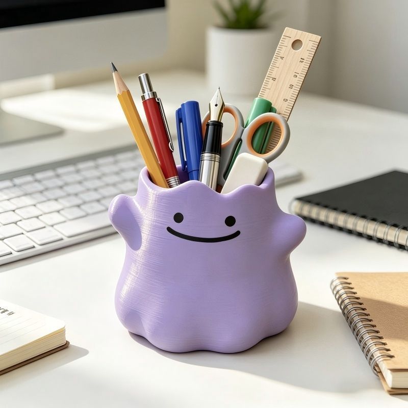 Tempat Pensil Pokemon Ditto, K - Stationery Office ulasan dan harga