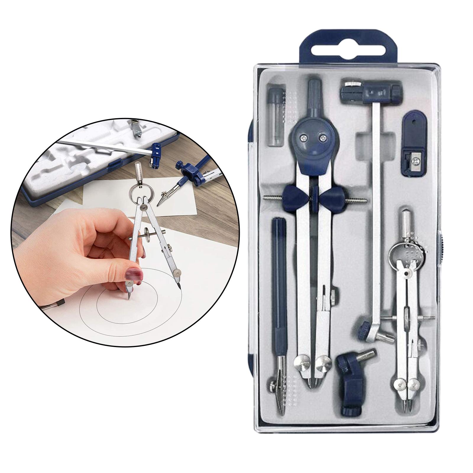 Set geometris 7 buah, alat pre - Compass Geometry Set ulasan dan harga
