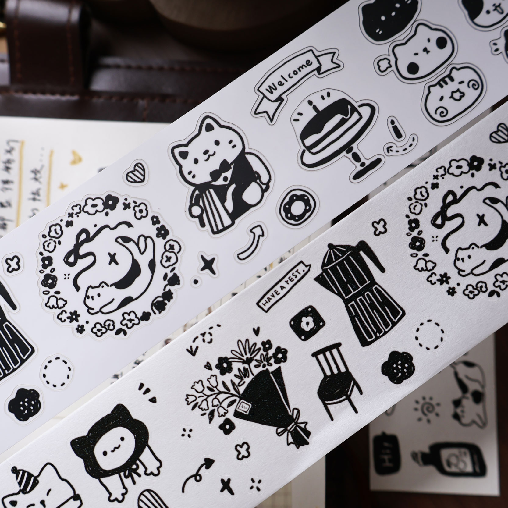 YiEr Studio Vintage Harian Kuc - Washi Tape Set ulasan dan harga