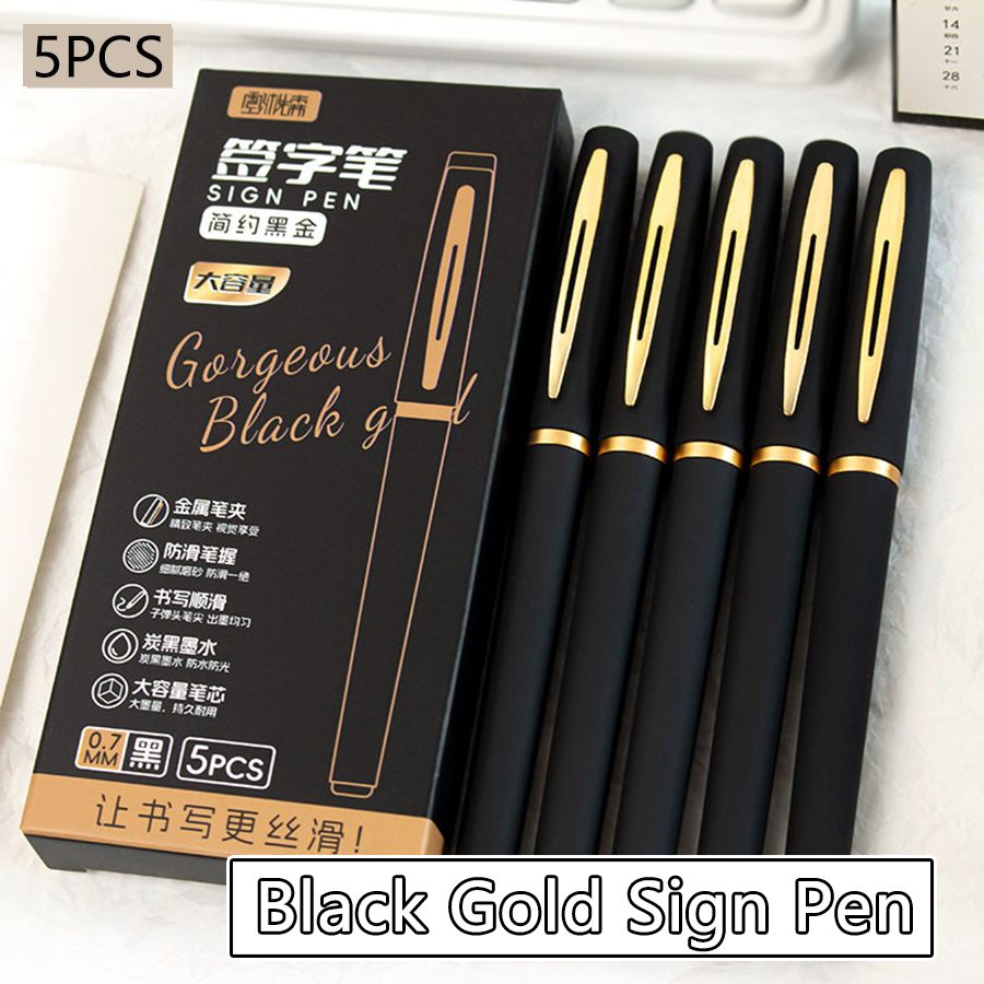 5 Buah/Pak Pena Gel Kapasitas  - Office Stationery Supply Business ulasan dan harga