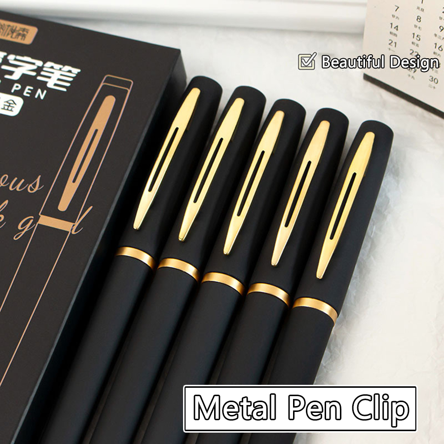 5 Buah/Pak Pena Gel Kapasitas  - Office Stationery Supply Business ulasan dan harga