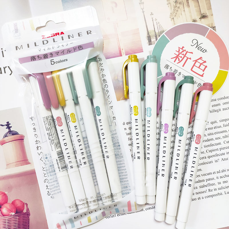Spidol Stabilo Mildliner Zebra - Copic Marker Sketch ulasan dan harga