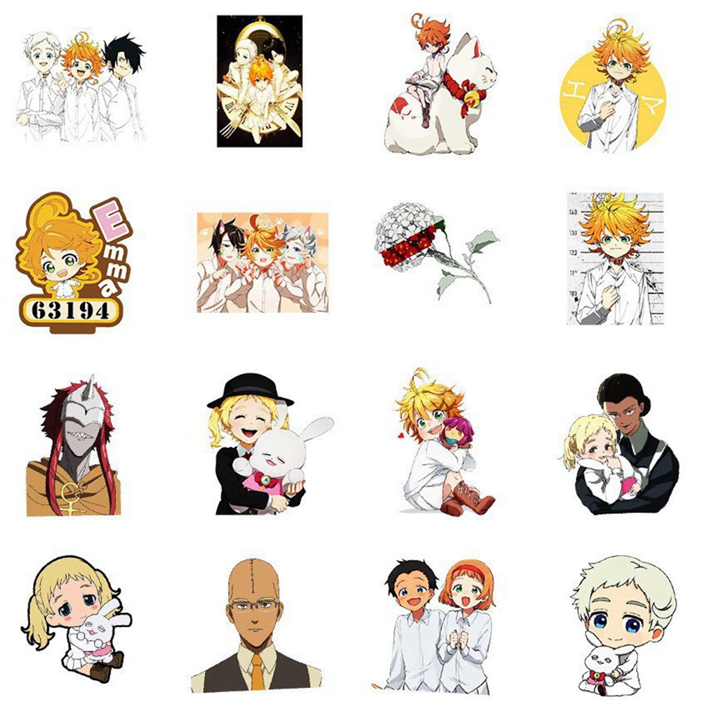 1 Pak Stiker Anime The Promise - Cardstock Paper Pack ulasan dan harga