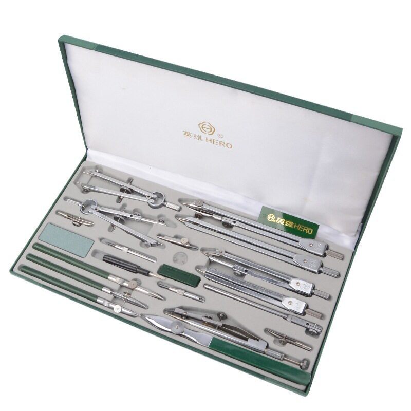 Set Kompas Logam Hero, Alat Ga - Compass Geometry Set ulasan dan harga