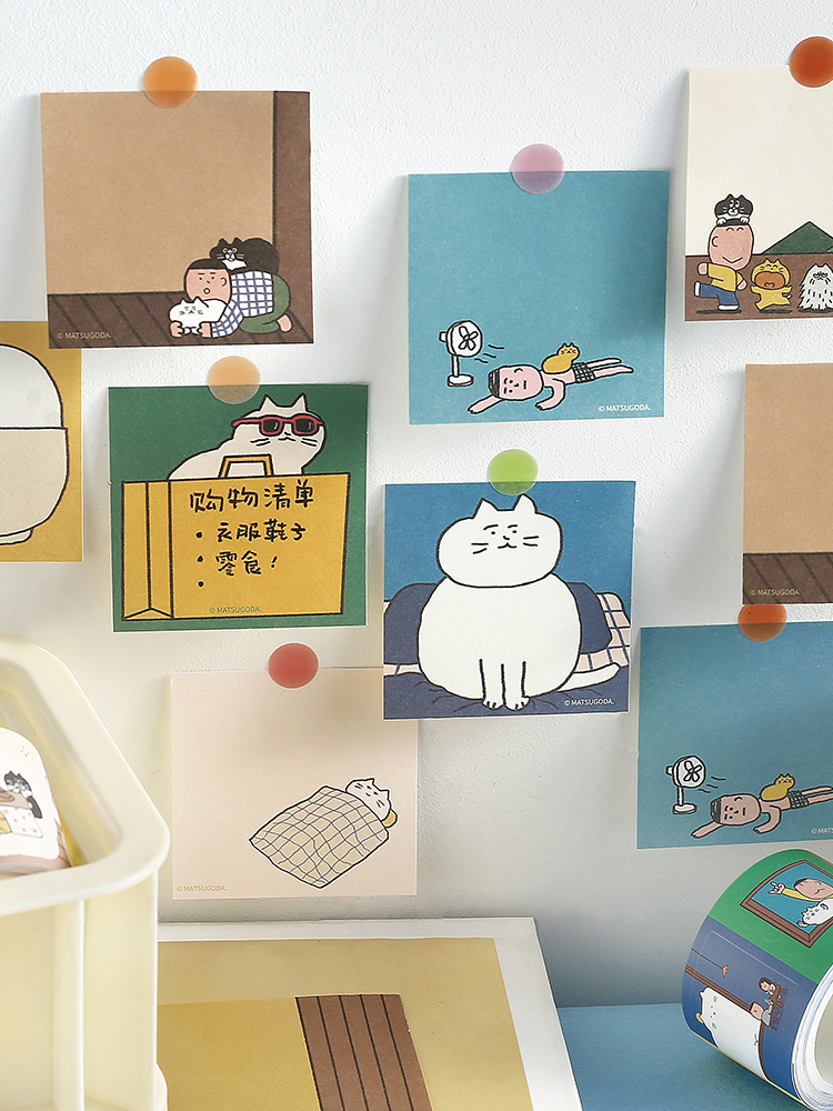 MATSUGODA Buku Memo Pola Kucin - Graph Paper Pad ulasan dan harga