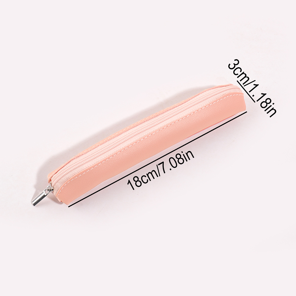 Tempat Pensil Kulit PU dengan  - Stationery Supply ulasan dan harga