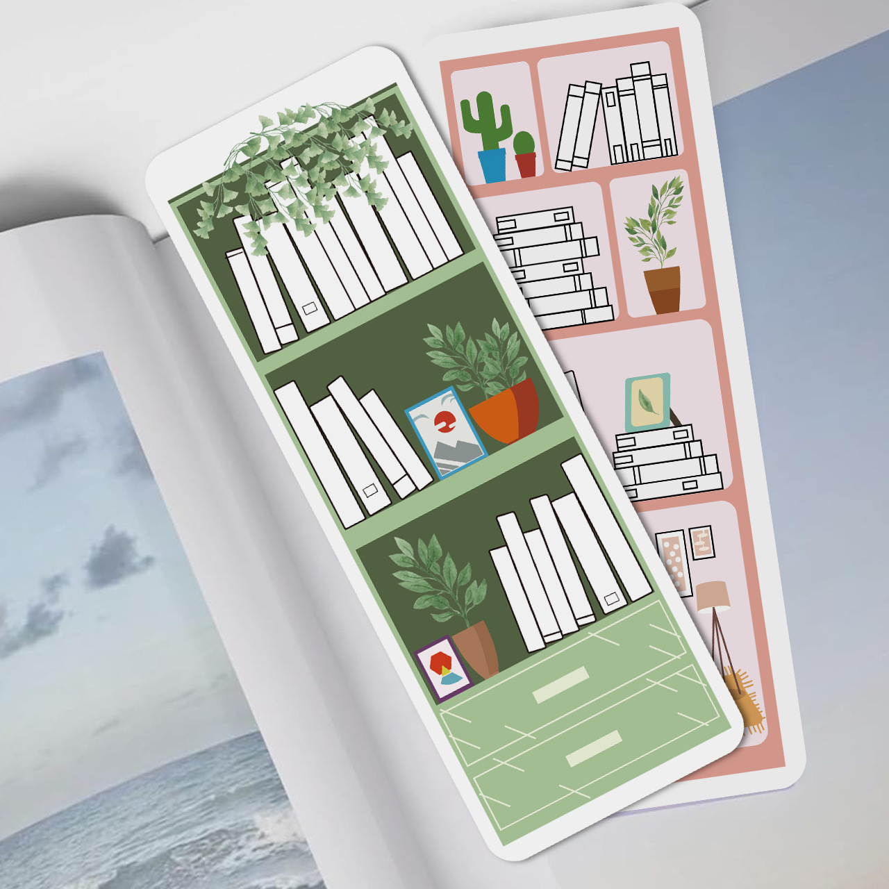 10 Buah Penanda Buku Ilustrasi - Stationery Office ulasan dan harga